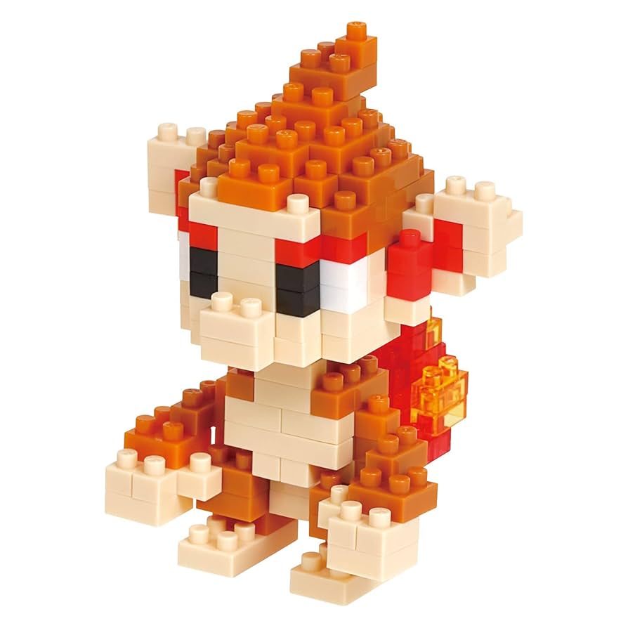 Nanoblock Pokemon Chimchar Legetoj