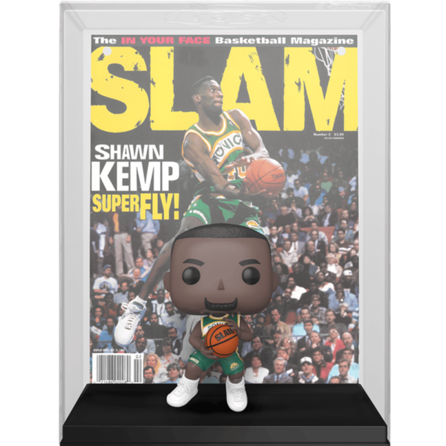 Funko POP! - NBA Cover: Shawn Kemp (SLAM Magazine) #07 Action- og legetøjsfigurer Funko POP!