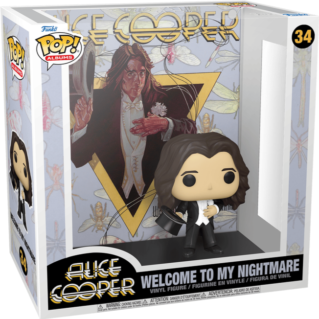 Funko POP! - Album: Alice Cooper - Welcome to My Nightmare #34 Action- og legetøjsfigurer Funko POP!