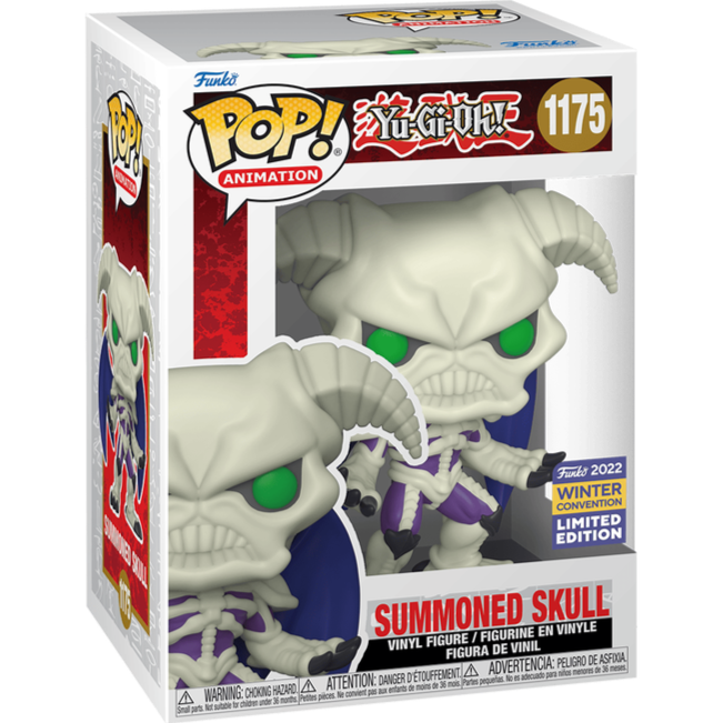 Funko POP! Yu-Gi-Oh! Summoned Skull Winter Convention Limited #1175 Figur