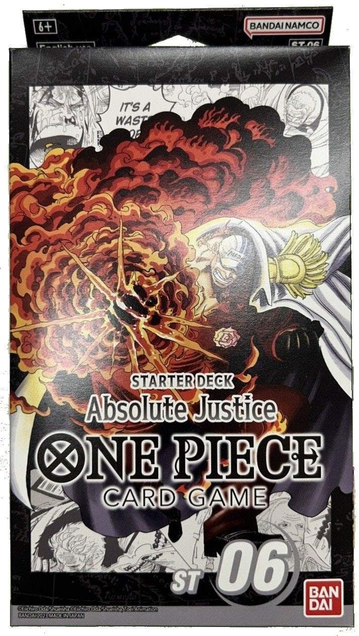 One Piece Card Game Starter Deck ST06 Absolute Justice Kortspil