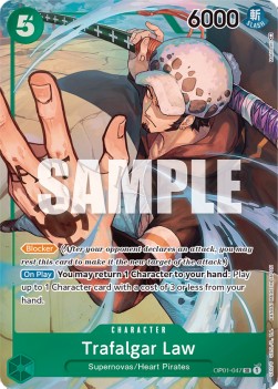Trafalgar Law (OP01-047) (V.2) - Romance Dawn (Alternate Art) [OP01-047]