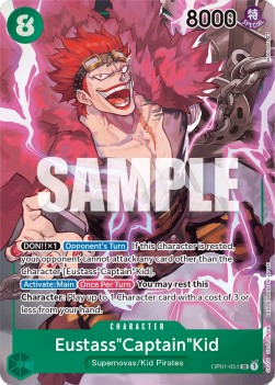 Eustass"Captain"Kid (OP01-051) (V.2) - Romance Dawn (Alternate Art) [OP01-051]