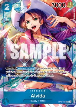 Alvida (OP01-064) (V.2) - Romance Dawn (Alternate Art) [OP01-064]