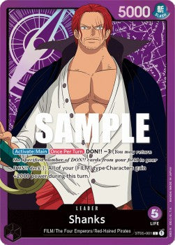 Shanks (ST05-001) - Starter Deck: ONE PIECE FILM edition (Leader) [ST-05-001]
