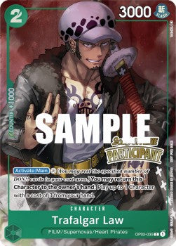 Trafalgar Law (OP02-035) (V.4) - Special Tournament Promos (Common) [STP-035]