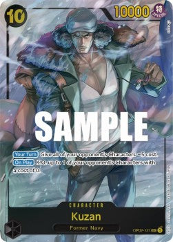 Kuzan (OP02-121) (V.2) - Paramount War (Alternate Art) [OP02-121]