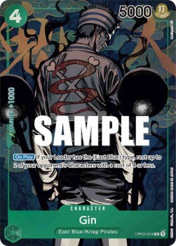 Gin (OP03-024) (V.2) - Pillars of Strength (Alternate Art) [OP03-024]