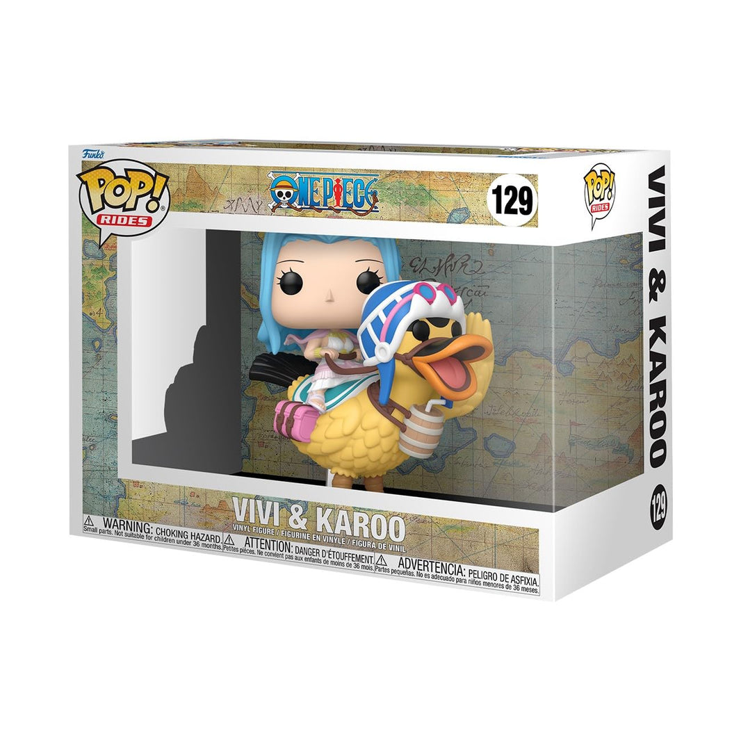 Funko POP! Rides - One Piece: Vivi & Karoo #129 Figur
