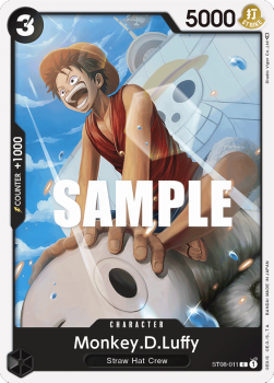 Monkey.D.Luffy (ST08-011) - Starter Deck: Monkey.D.Luffy (Common) [ST-08-011]