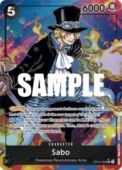 Sabo (OP04-083) (V.2) - Kingdoms of Intrigue (Alternate Art) [OP04-083]