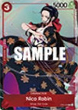 Nico Robin (ST01-008) (V.1) - Unnumbered Promos (Common) [UP-ST01-008]