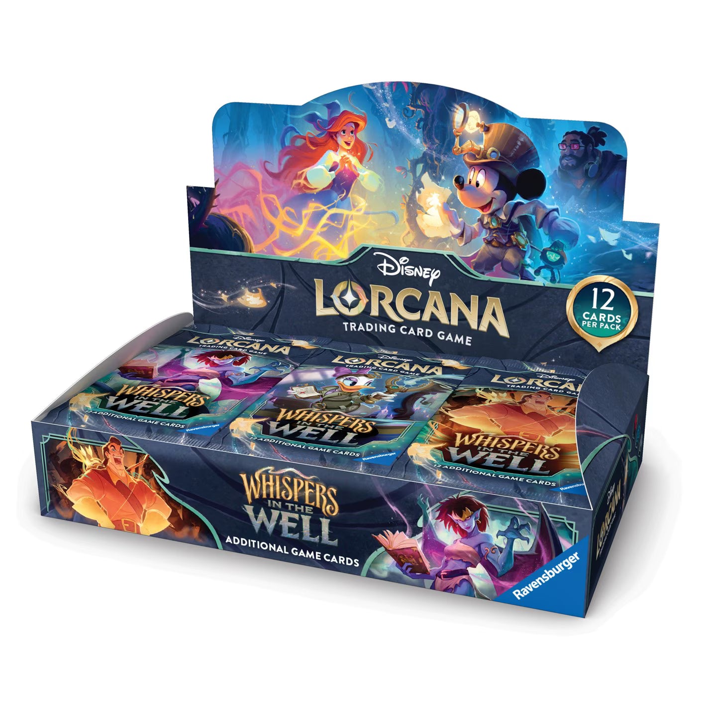 Disney Lorcana TCG Set 10 Whispers in the Well Booster Display Box Kortspil