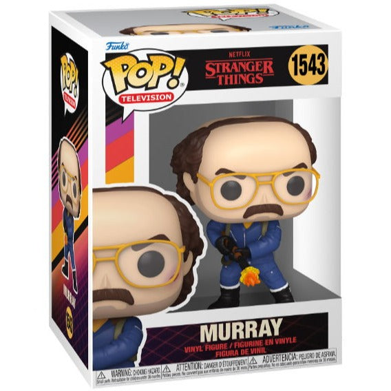 Funko POP Stranger Things Murray Figur