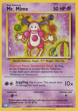 Mr. Mime - Pokémon Trading Card Game Classic: Blastoise & Suicune ex Deck (Fixed) [CLB-013]