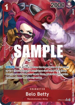 Belo Betty (OP05-015) (V.2) - Awakening of the New Era (Alternate Art) [OP05-015]