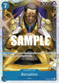 Borsalino (OP05-051) (V.1) - Awakening of the New Era (Super Rare) [OP05-051]