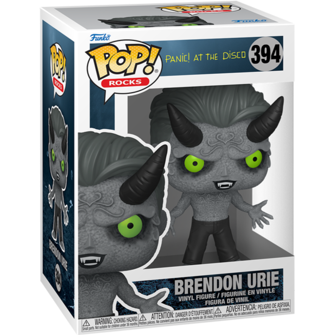 Funko POP! Rocks Panic! at the Disco Brendon Urie Emperor's New Clothes #394 Figur