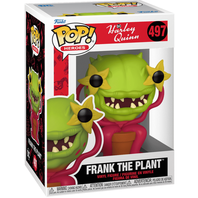 Funko POP! - DC Harley Quinn: Frank the Plant #497 Figur