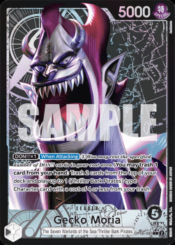 Gecko Moria (OP06-080) (V.2) - Wings of the Captain (Alternate Art) [OP06-080]