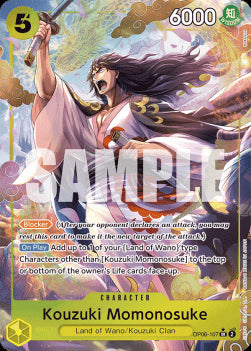 Kouzuki Momonosuke (OP06-107) (V.2) - Wings of the Captain (Alternate Art) [OP06-107]