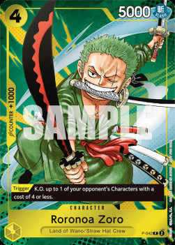 Roronoa Zoro (P-042) - Promos (Promo) [P-042]
