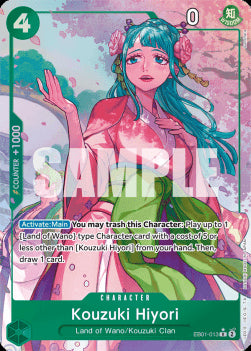 Kouzuki Hiyori (EB01-013) (V.2) - Memorial Collection (Alternate Art) [EB01-013]