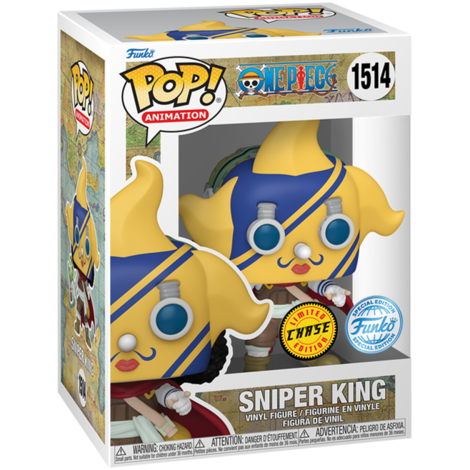 Funko POP! - One Piece: Sniper King #1514 (Special Edition) (Chase) Figur