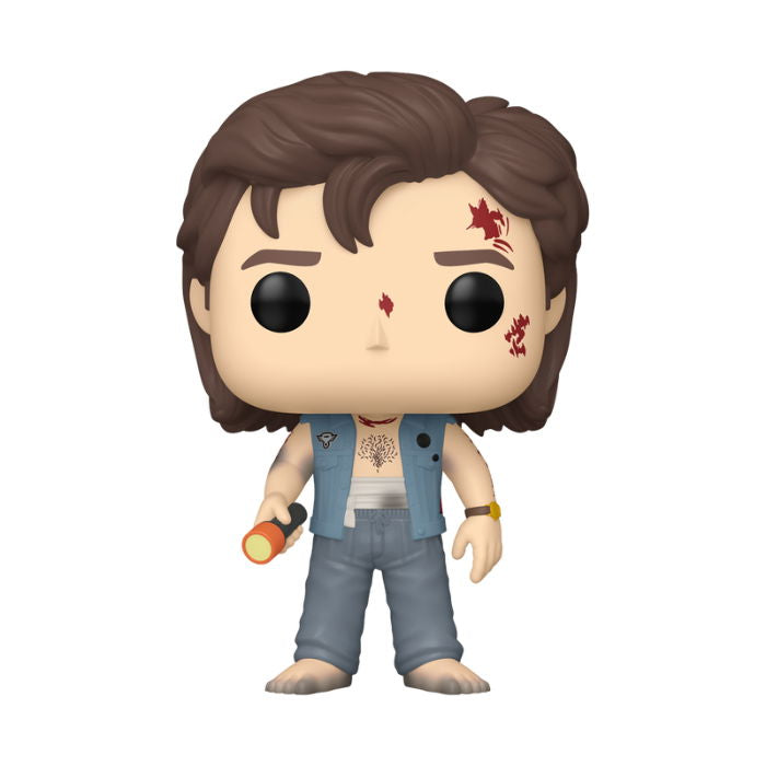 Funko POP Stranger Things Battle Damaged Steve Special Edition Figur
