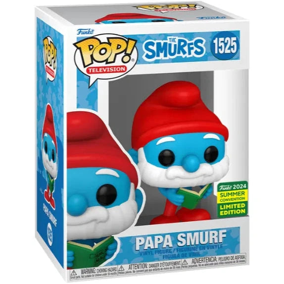 Funko POP! The Smurfs Papa Smurf Summer Convention Figur