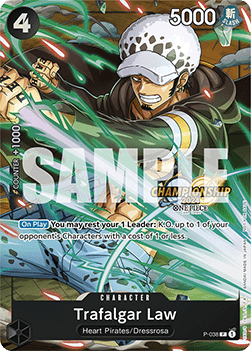 Trafalgar Law (P-038) (V.1) - Special Tournament Promos (Promo) [STP-P-038]