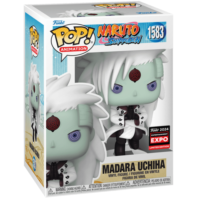 Funko POP! - Naruto Shippuden: Madara Uchiha #1583 (Expo 2024 Limited Edition) Figur