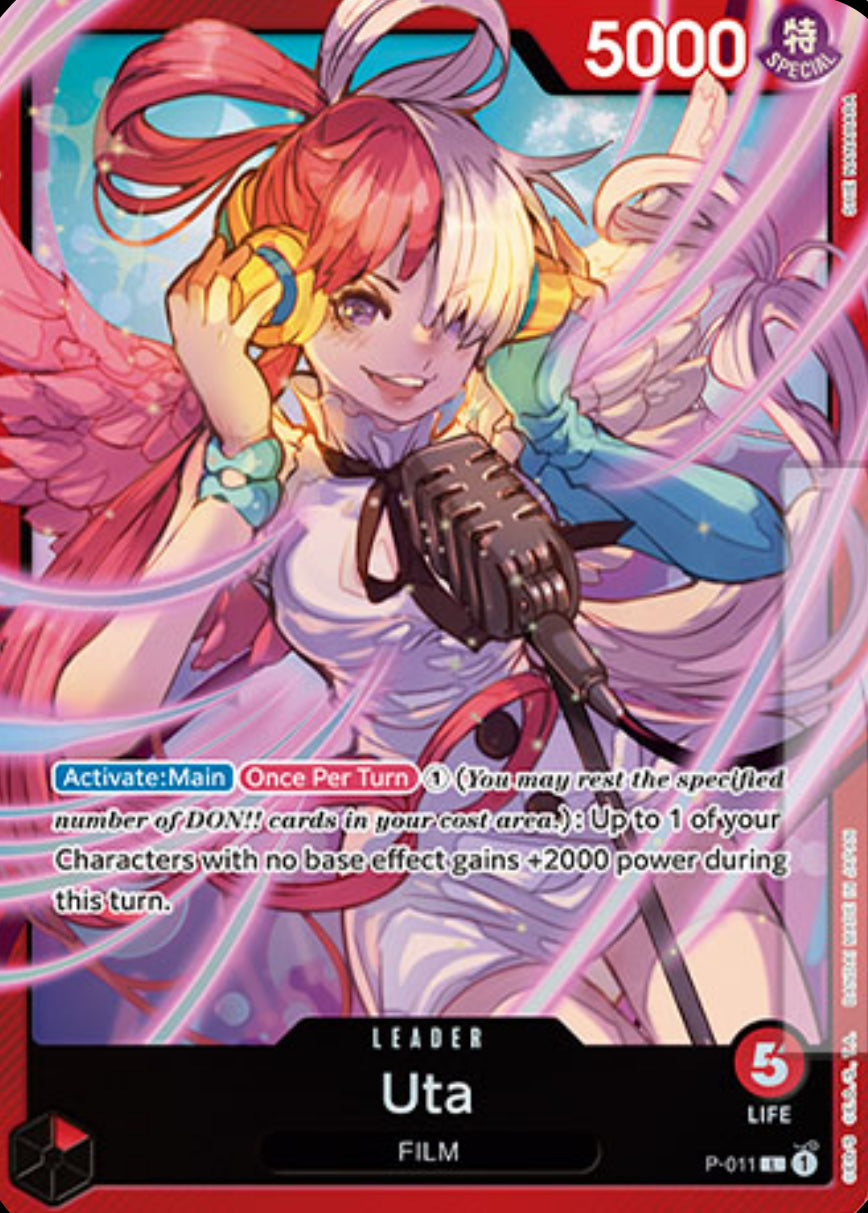 Uta (P-011) (V.2) - Promos (Japanese) (Leader) [P-JP-011]