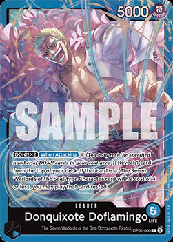 Donquixote Doflamingo (OP01-060) - Starter Deck: Donquixote Doflamingo (Leader) [ST-17-OP01-060]