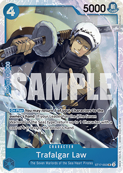 Trafalgar Law (ST17-002) - Starter Deck: Donquixote Doflamingo (Super Rare) [ST-17-002]