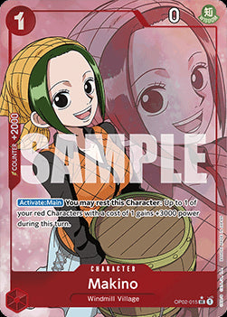 Makino (OP02-015) (V.3) - The Best (Uncommon) [PRB01-OP02-015]