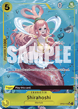 Shirahoshi (OP03-116) (V.3) - The Best (Uncommon) [PRB01-OP03-116]