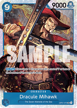 Dracule Mihawk (OP01-070) (V.1) - The Best (Super Rare) [PRB01-OP01-070]