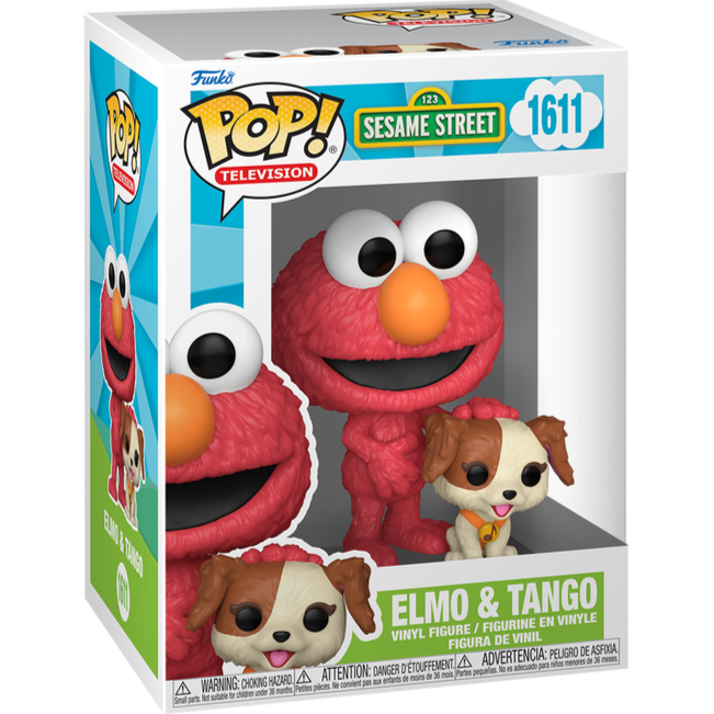 Funko POP! - Sesame Street : Elmo & Tango #1611 Figur