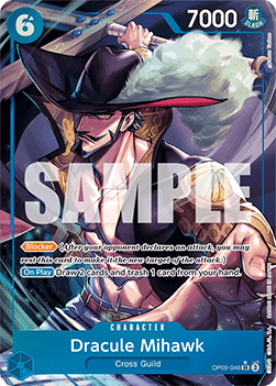 Dracule Mihawk (OP09-048) (V.2) - Emperors in the New World (Alternate Art) [OP09-048]
