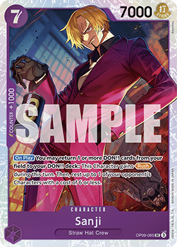 Sanji (OP09-065) (V.1) - Emperors in the New World (Super Rare) [OP09-065]