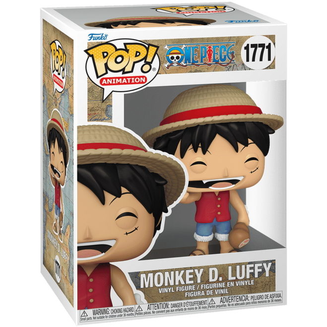 Funko POP! - One Piece: Monkey D. Luffy (with Meat) #1771 Figur