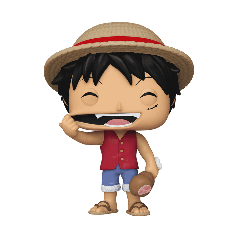 Funko POP! - One Piece: Monkey D. Luffy (with Meat) #1771 Figur