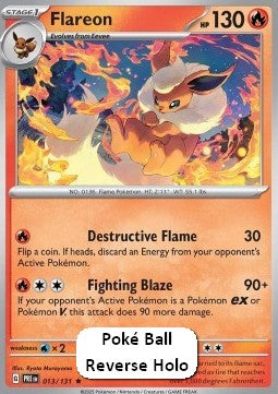 Flareon - Prismatic Evolutions: Additionals (Rare) [xPRE-013]