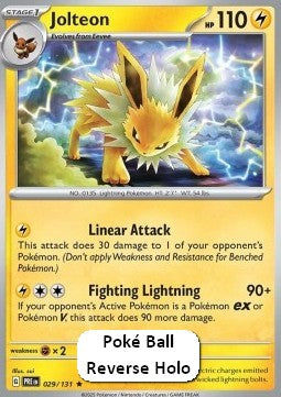 Jolteon - Prismatic Evolutions: Additionals (Rare) [xPRE-029]