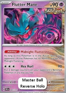 Flutter Mane - Prismatic Evolutions: Additionals (Rare) [xPRE-043]