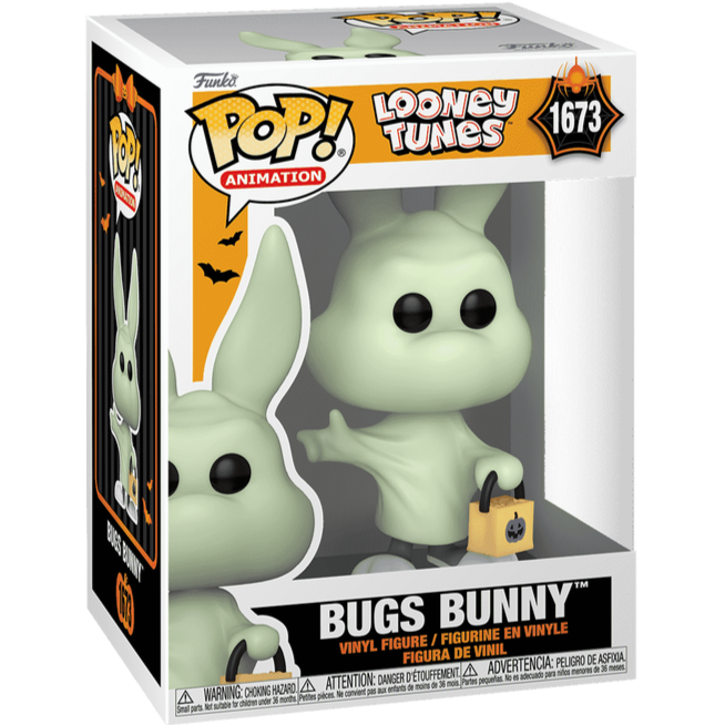 Funko POP! - Looney Tunes: Bugs Bunny in Ghost Costume #1673 Figur