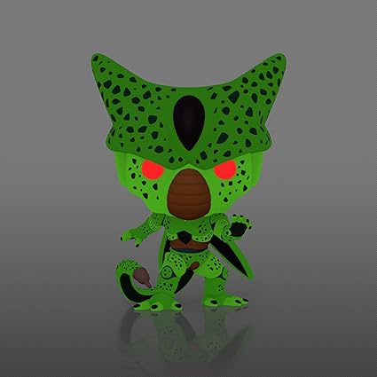 Funko POP! - Dragon Ball Z: Cell (First Form) (Glow in Dark) #947 Action- og legetøjsfigurer Funko POP!
