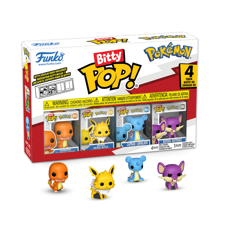 Funko Bitty POP Pokemon Charmander 4-Pack Figur