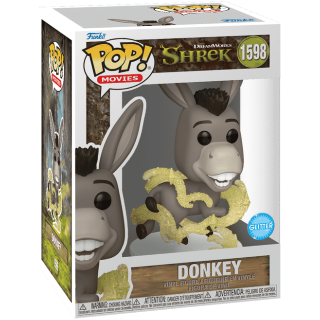 Funko POP! Shrek Donkey #1598 Glitter Figur